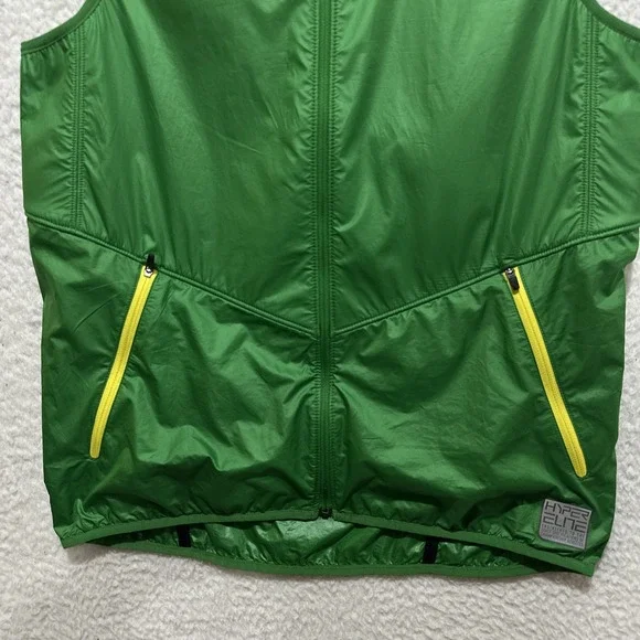 Nike Men's Vest Size M Team Issue Oregon Ducks Hyper Elite Full‎ Zip Green - Picture 6 of 16